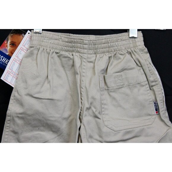 NEW VTG Y2K OshKosh Khaki Shorts Boys sz 6 Pockets Classic Elastic Pull on - Picture 5 of 7